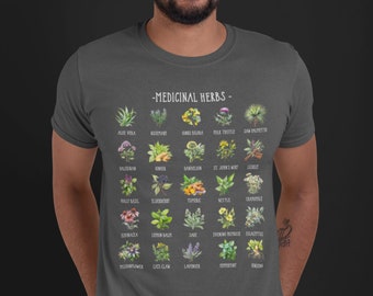 Men's Farmer's Market T Shirt Illustrated Vegetables Shirts Types Of Food Shirt Farming Gardening T Shirt Gift Idea