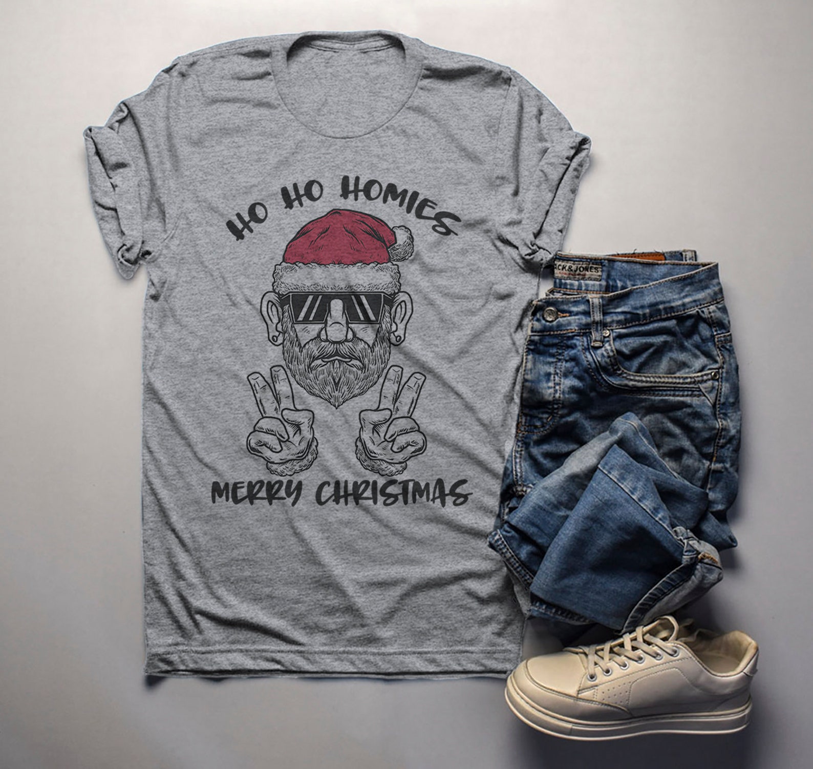 Mens Funny Christmas Shirt 