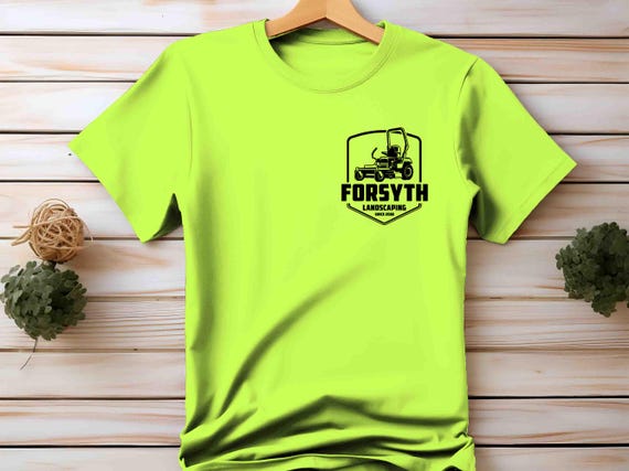 Men's Custom Lawn Care Shirt Personalized Lawn Mowing Zero Turn Tee Landscaper TShirt Lawn Mower T-Shirt Mows Lawns Custom Name Unisex