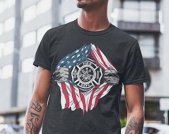 firefighter t shirts
