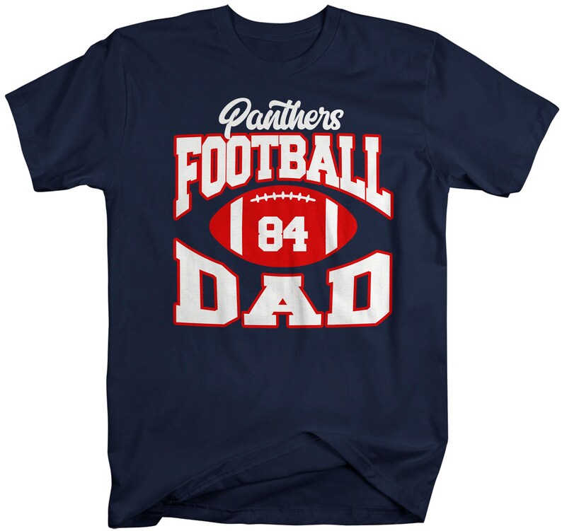 Men's Personalized Football T Shirt Custom Football Shirts Etsy