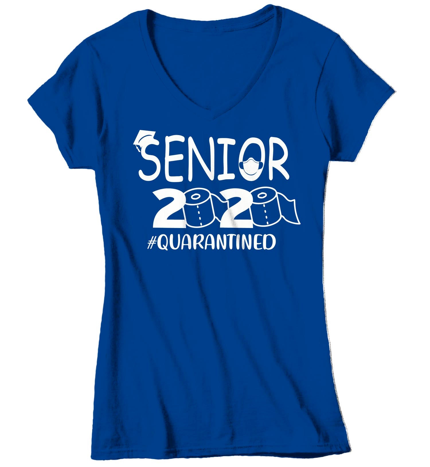 Women's Senior Class 2020 T Shirt Senior Quarantined Shirt | Etsy