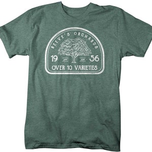 Men's Personalized Orchard Shirt Apple Tree Shirt Farmer - Etsy