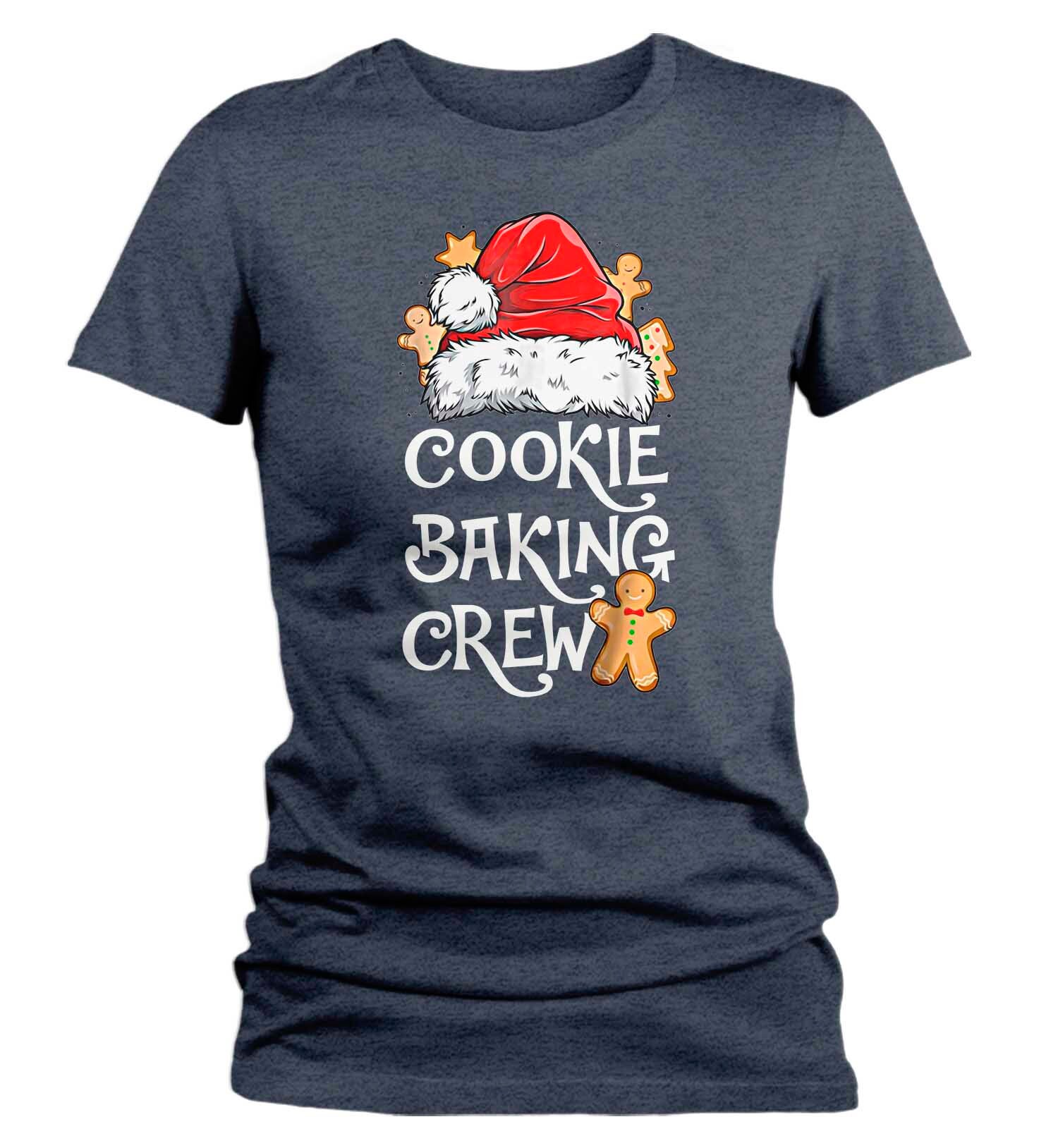 Women's Christmas T Shirt Cookie Baking Crew Matching Xmas | Etsy