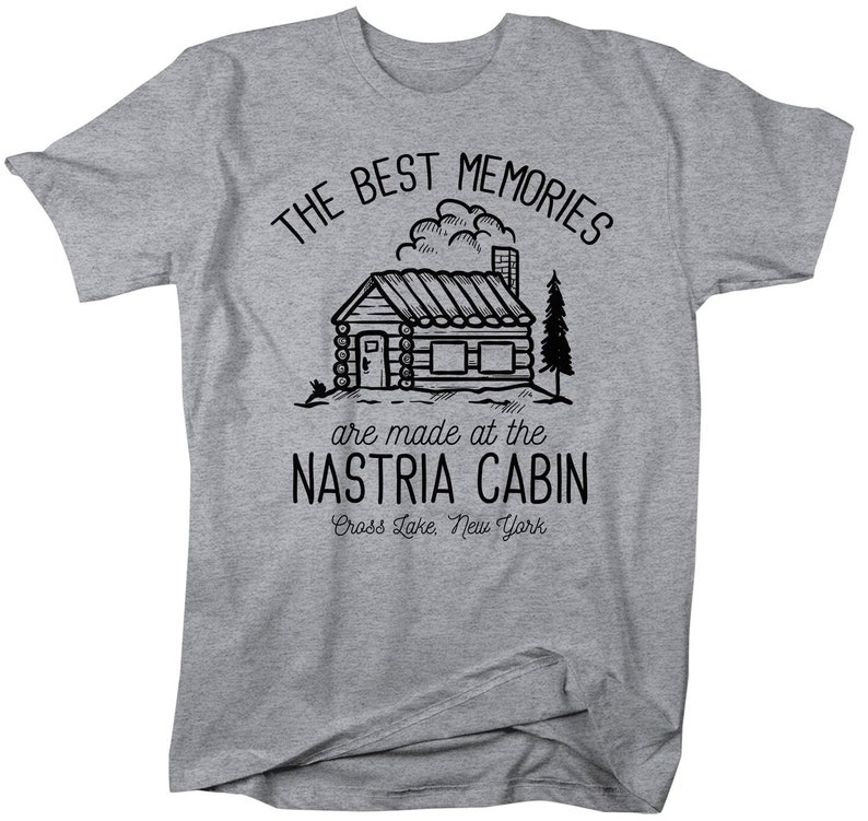 Men's Personalized Cabin T Shirt Life is Better at Cabin Etsy