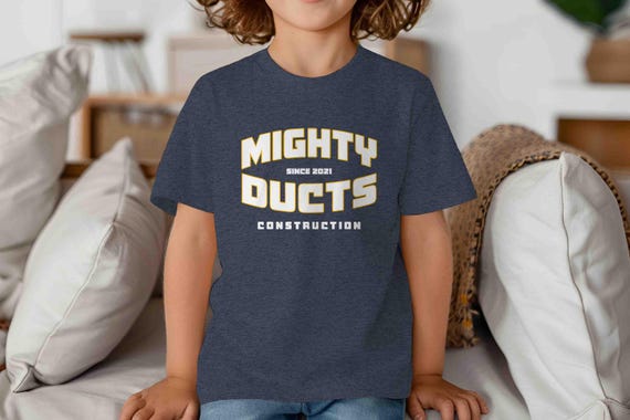 Kid's Custom Construction Shirt Personalized Builder House Remodeling T Shirts Contractor Logo Business TShirt Unisex Mans Gift Idea Boy's