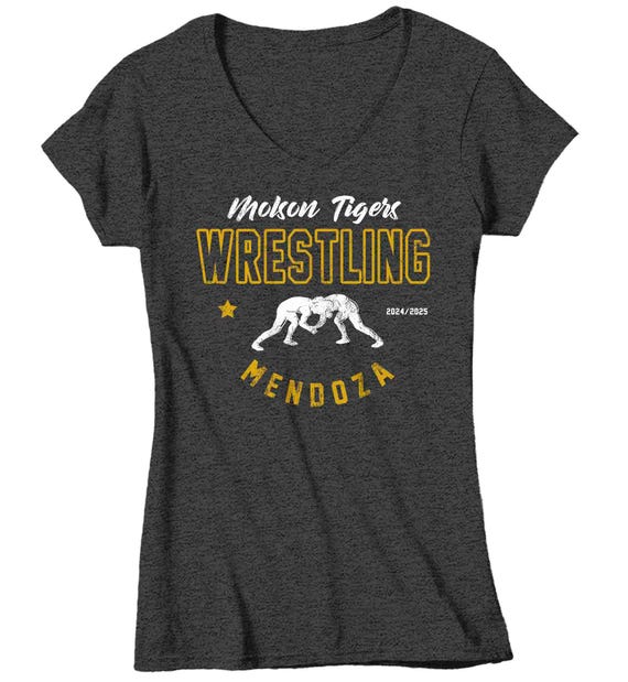 Men's Personalized Wrestling T Shirt Custom Wrestler Dad Vintage Athletic Logo Team Shirt Personalized Team TShirt Unisex Shirts Gift Idea