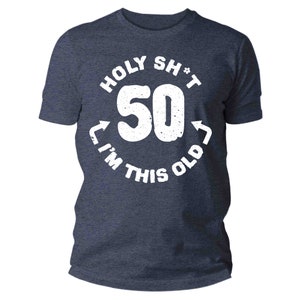 Holy Sht - Striscione con scritta in lingua inglese You're Old Sht - Festone di compleanno per pensionamento, festa di compleanno