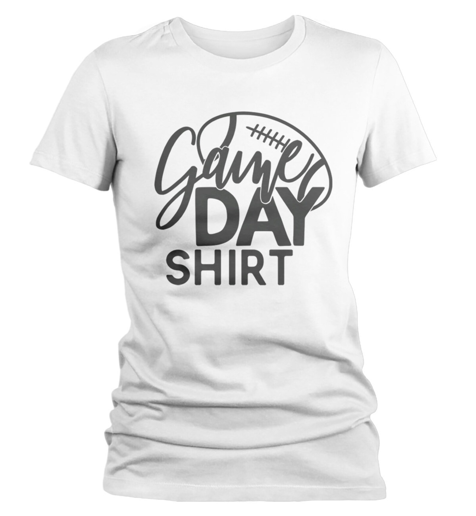 Women's Football T Shirt Game Day Shirts Support Mom Mama Etsy