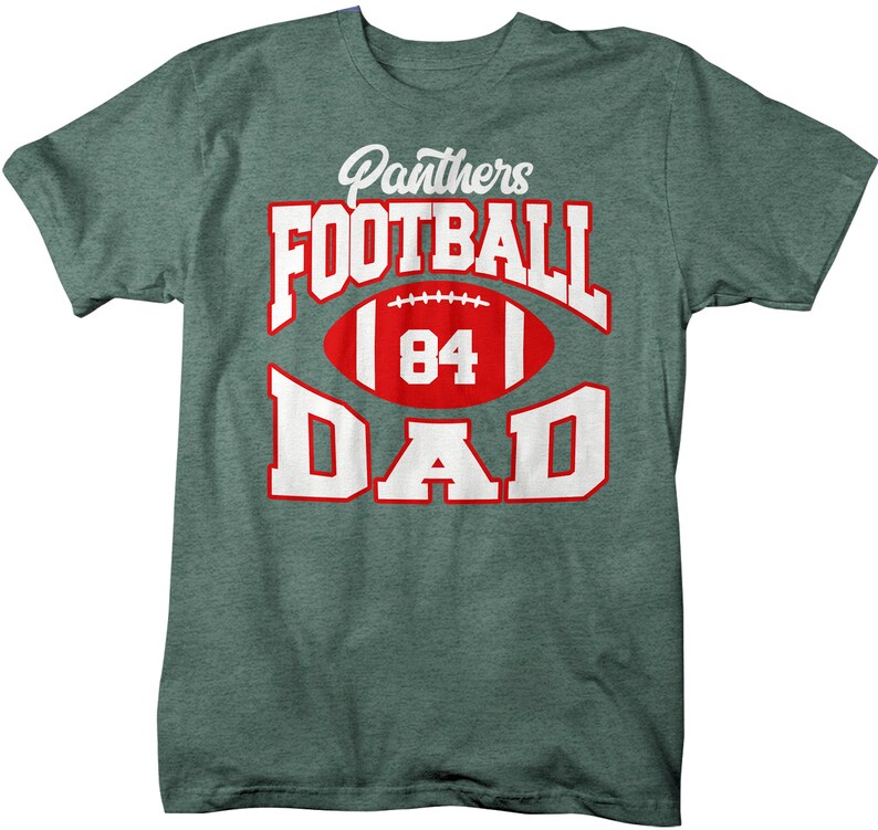 Men's Personalized Football T Shirt Custom Football Shirts Etsy