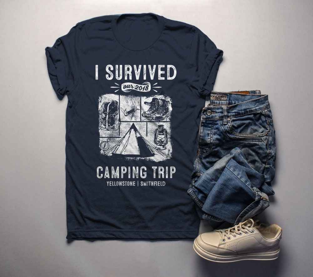 Camp Trip Hiking Tee - Etsy 