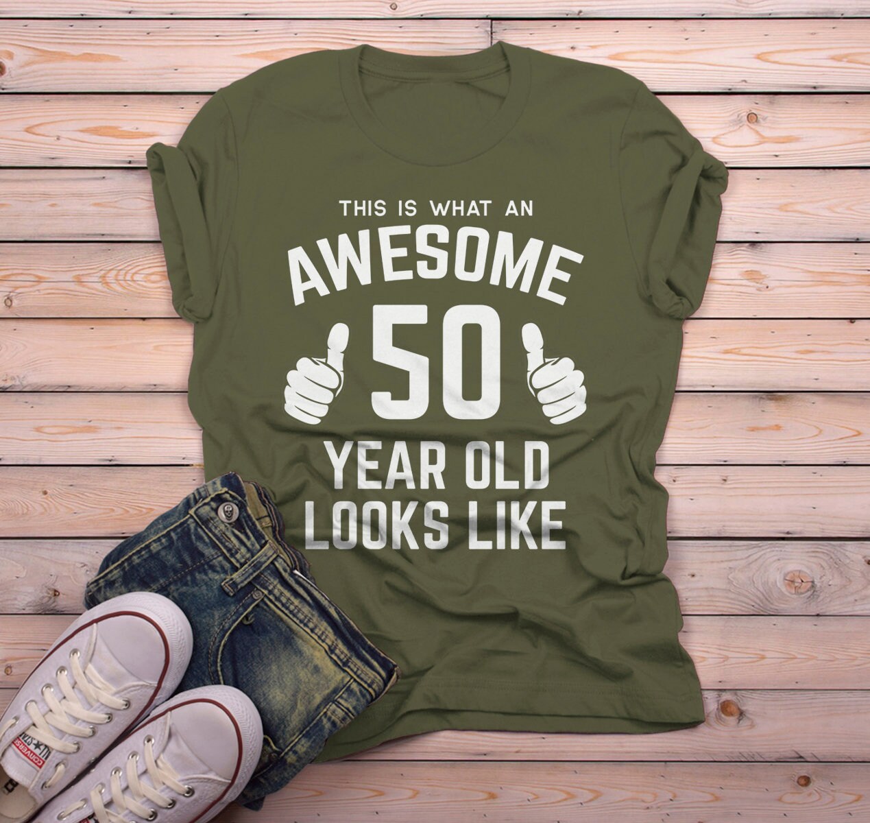 Men's Funny 50th Birthday T Shirt This is What Awesome Etsy