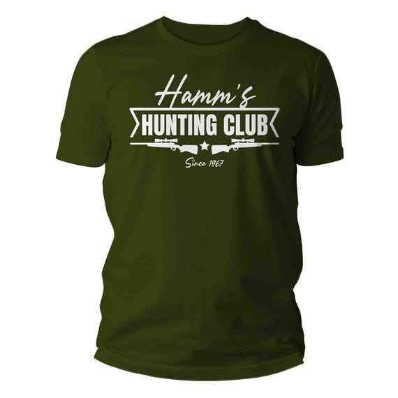Men's Personalized Hunting Shirt Family Hunting Club Rifle Gun Game Tee T-Shirt Men's Gift Idea Women's Hunter Unisex Hunt Club Custom Tee