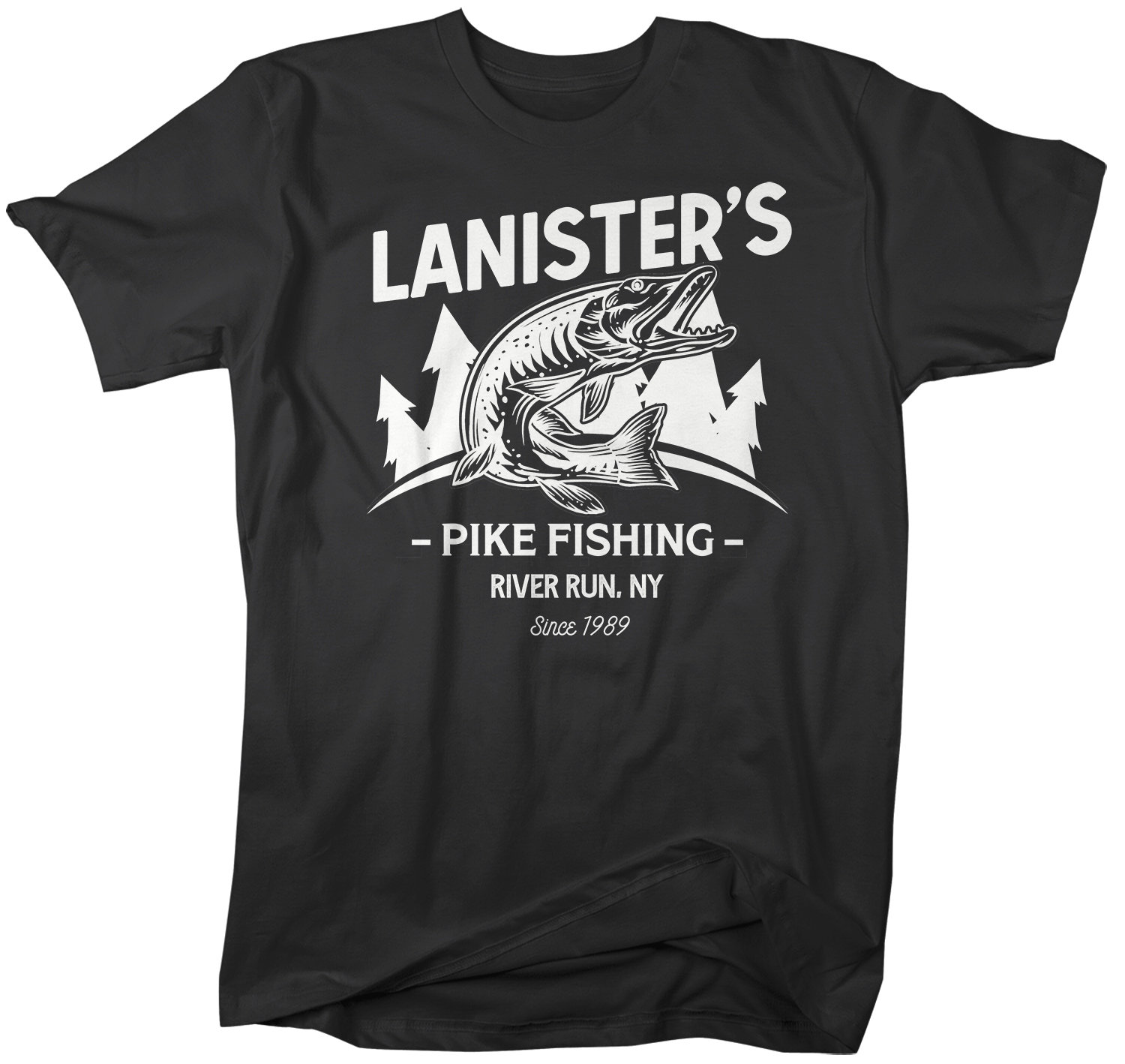 Personalized Fishing T-Shirt Fisherman Trip Pike Fishing Shirt Expedition Tee Shirt Men's Gift Custom Shirts