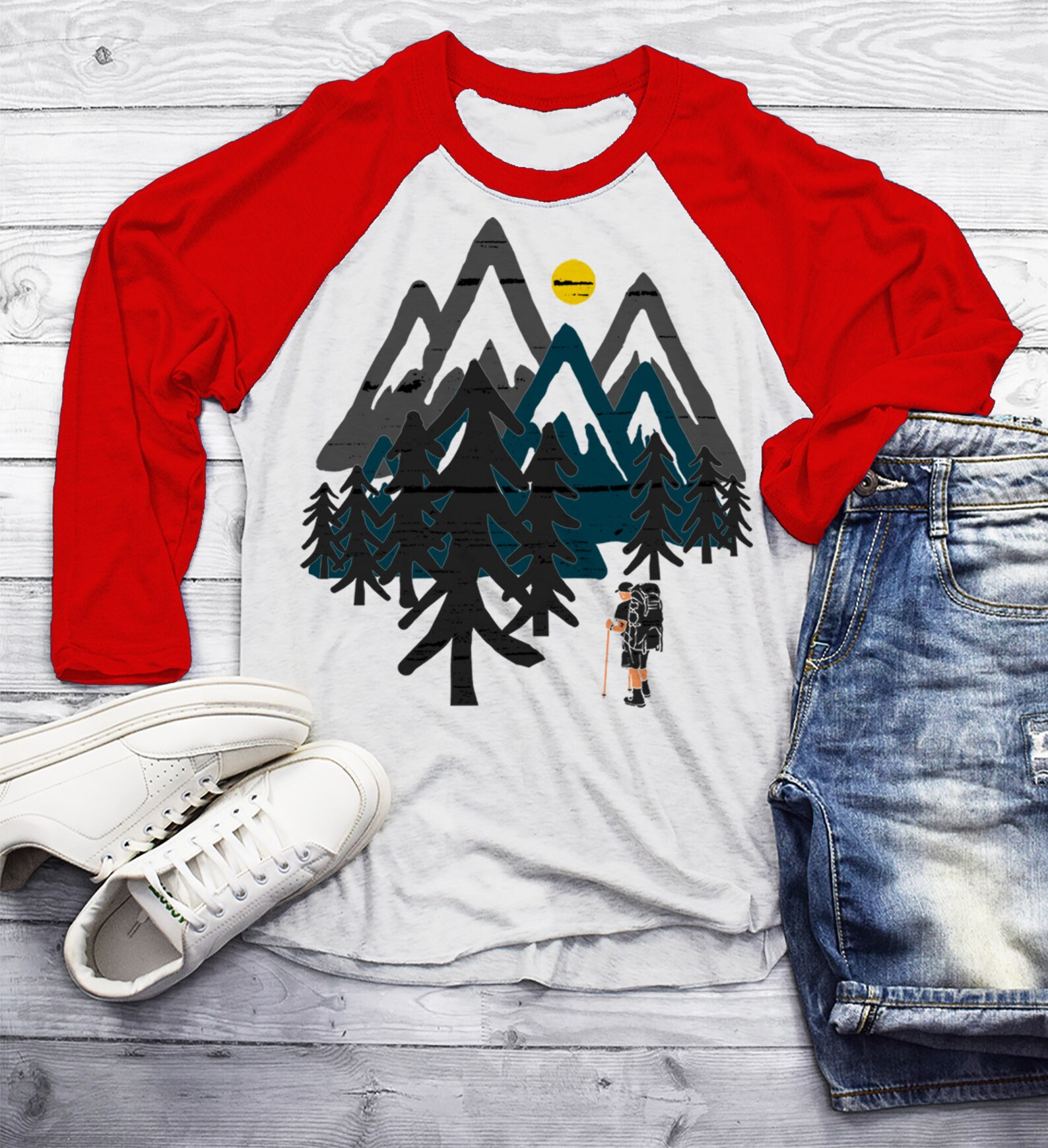 Men's Camping T Shirt Hipster Shirts Mountain Explorer Etsy