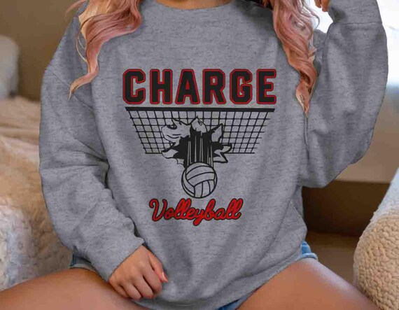 Men's Personalized Volleyball Sweatshirt Custom Shirts Volleyball Dad Volleyball Mom Crewneck Net Explode Player Unisex Women Pullover