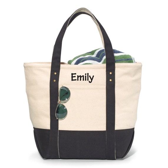 personalized tote bag seaside