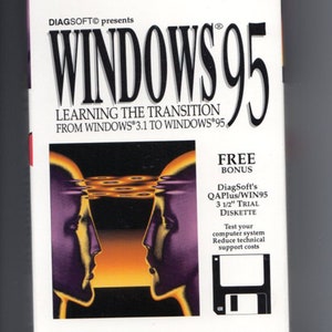Vintage Windows 95 VHS Learning Software 1995