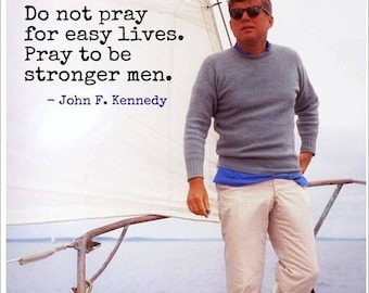 Reproducción de póster de JFK Easy Life (8 x 10)