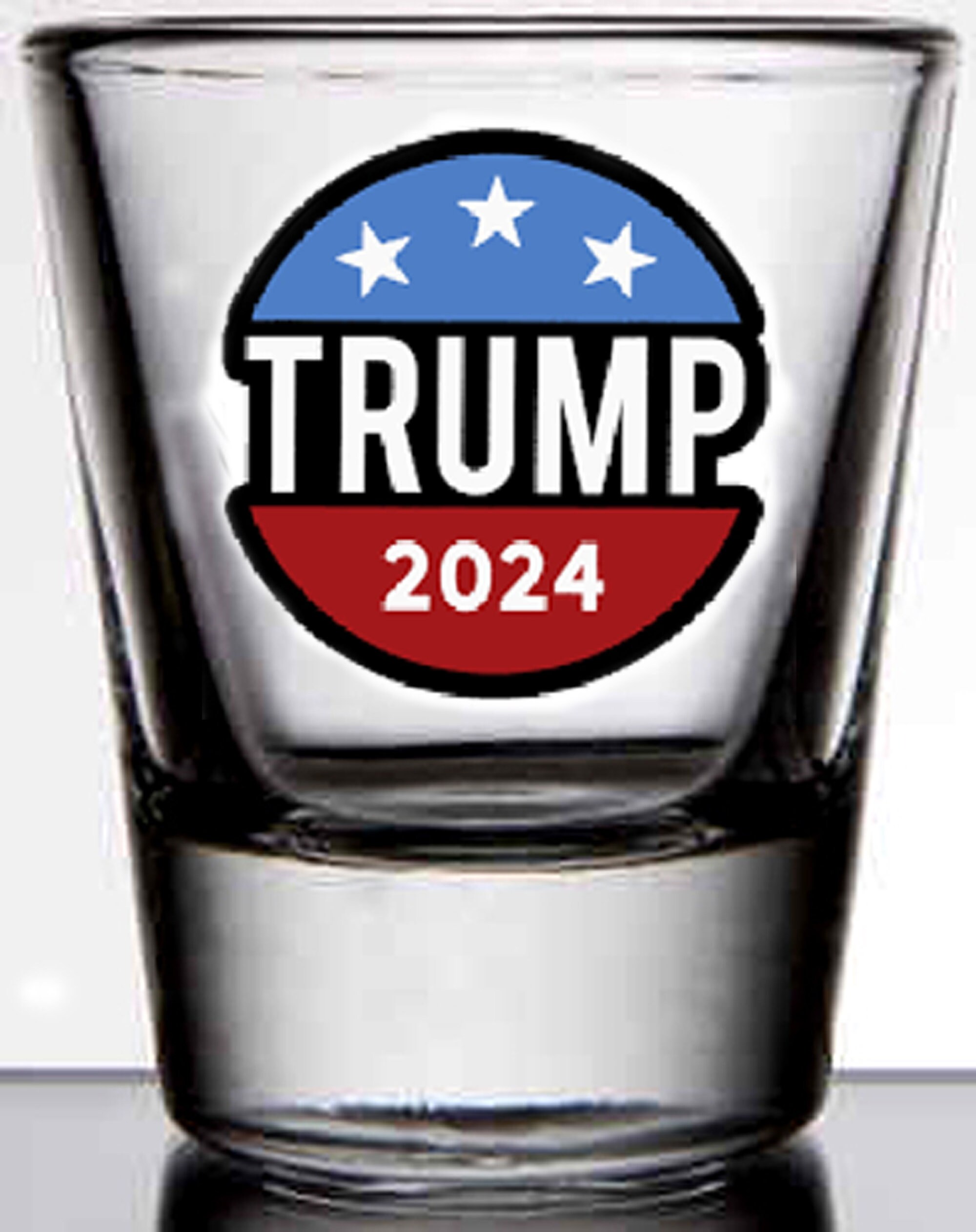 Trump 2024 2 oz. whiskey shot glass Etsy