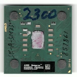 Vintage AMD Sempron CPU 2300+ Processor SDA2300DUT3D