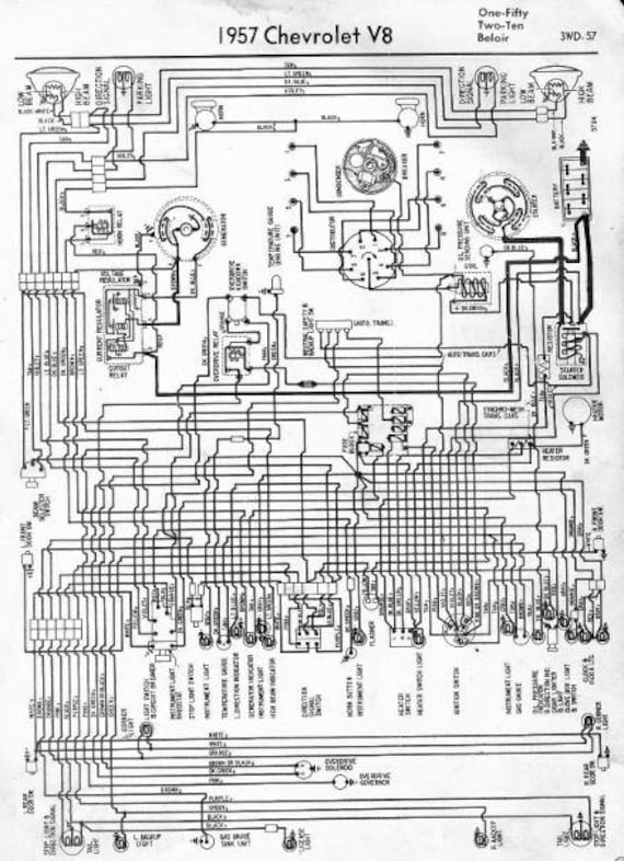 1957～65年式シボレーの配線マニュアル（PDF） - Etsy 日本