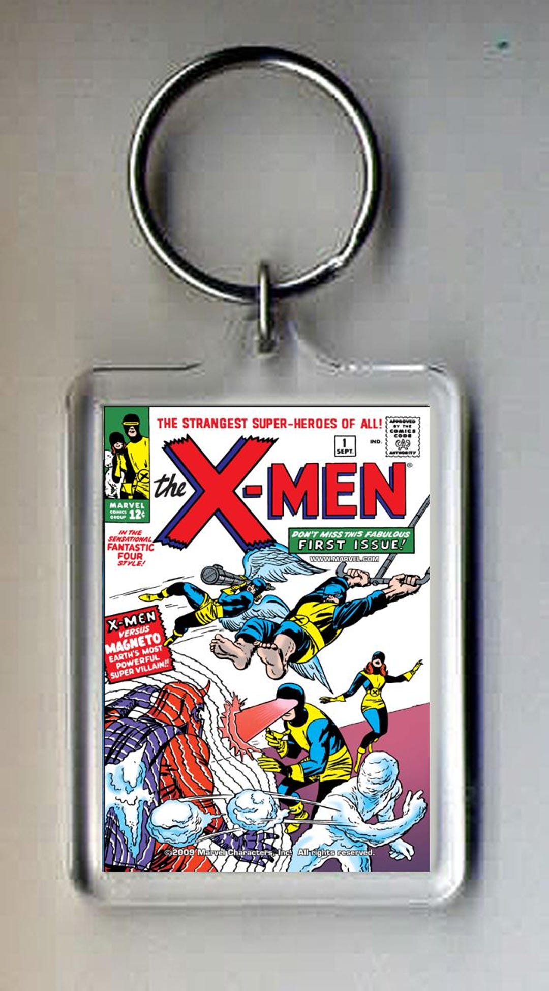 X-men Comic Keyring - Etsy