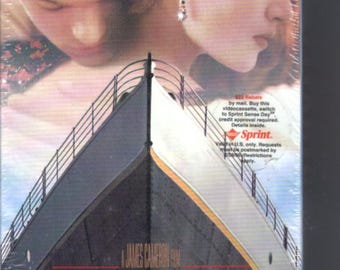 Vintage Titanic VHS 2 Tape Set 1997  Sealed