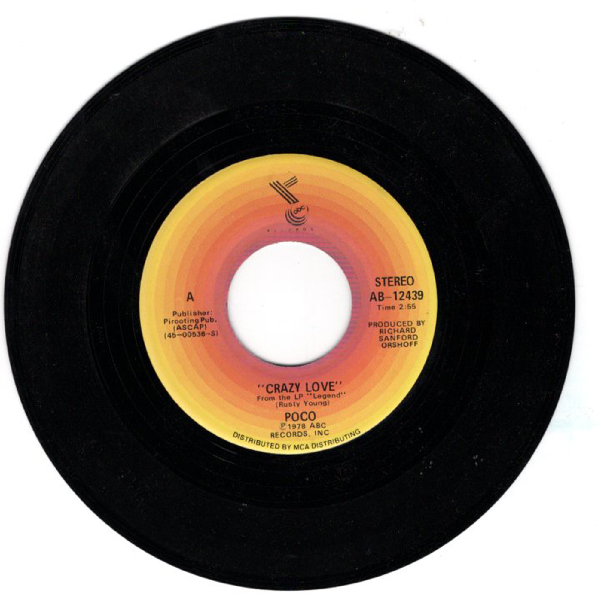 Crazy Love Poco 45 RPM Record - Etsy