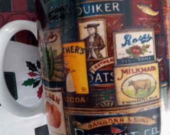 Vintage David Carter Brown Coffee Mug Retro Style