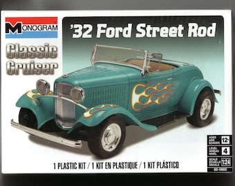 Monogram '32 Ford Street Rod 1/8 #2602 Pre Assembled by Pro - Etsy
