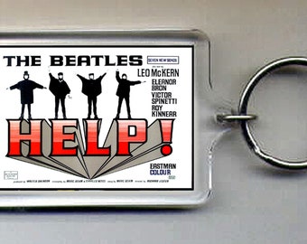 The Beatles HELP Keyring