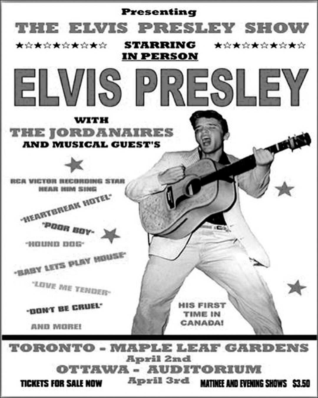 Elvis Poster 8 X 10 Etsy