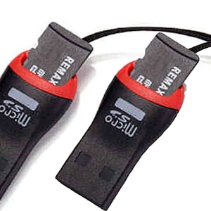 USB 2.0 Micro SD SDHC tf memory card reader Mini Adapter x2