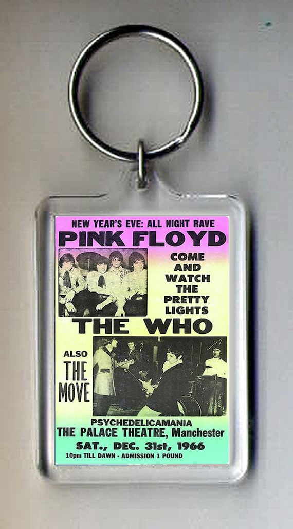 Pink Floyd Who Poster Keyring Etsy Canada
