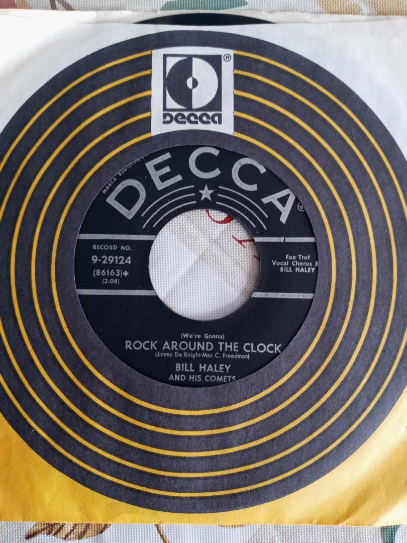 Rock Around the Clock 1954 Bill Haley 45 RPM Record 9-29124 - Etsy