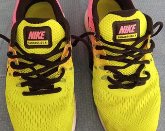 Vintage Nike Lunarglide 8 Running Shoe Womens Size 7.5 Rare