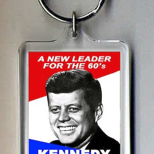 Kennedy Poster # 3 Keyring