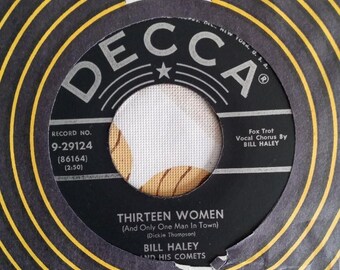 Rock Around the Clock 1954 Bill Haley 45 RPM Record 9-29124 - Etsy