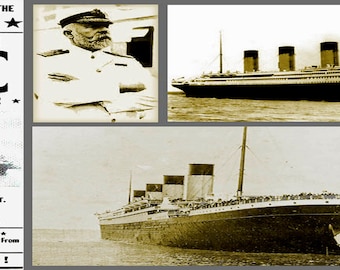 Titanic Collage Bookmark