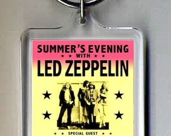 Llavero con póster nº 2 de Led Zeppelin