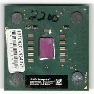 Vintage AMD Sempron CPU 2200+ Processor SDA2200DUT3D