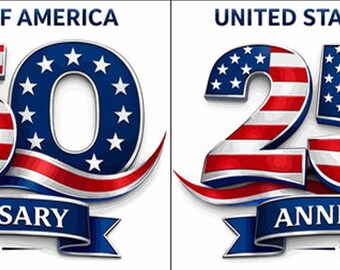 America 250 Bookmark