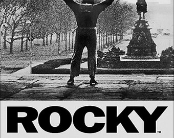 ロッキー映画ポスター復刻版 シルベスター・スタローン ボクシング