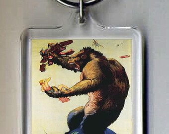 King Kong Keyring