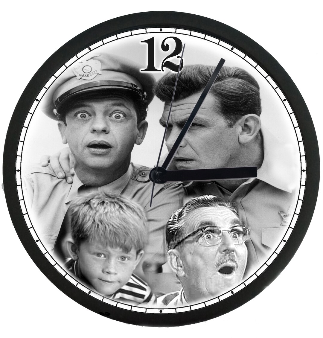 Andy Griffith Show Wall Clock Etsy