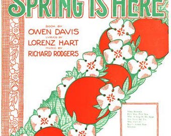 Partitura de With A Song In My Heart (1929).PDF