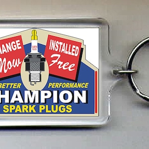 Champion Spark Plug Keyring