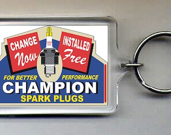 Champion Spark Plug Keyring
