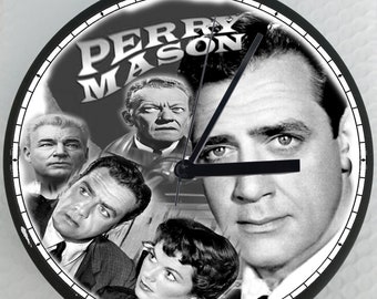 Perry Mason Wall Clock